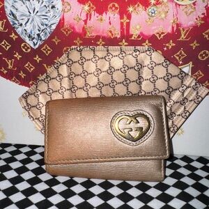 Gucci Leather Key Case